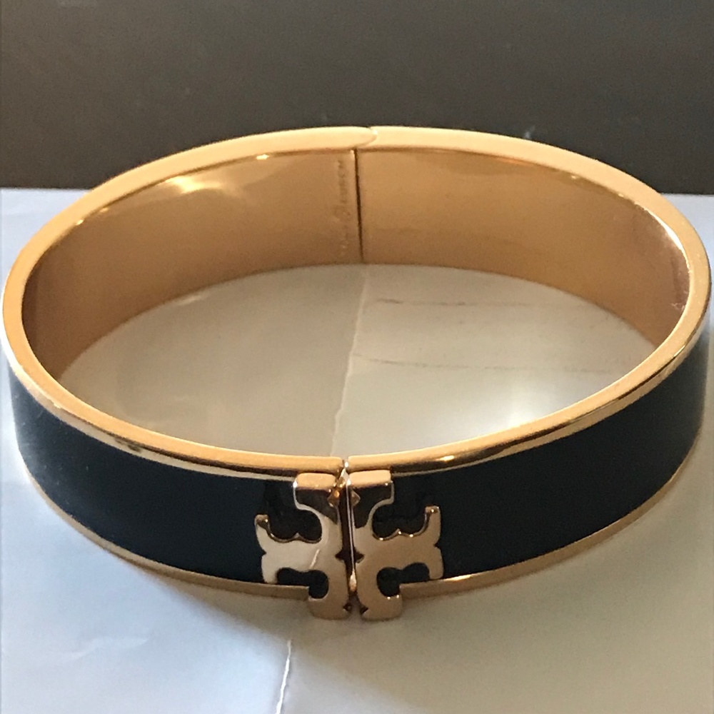 Tory Burch logo bangle